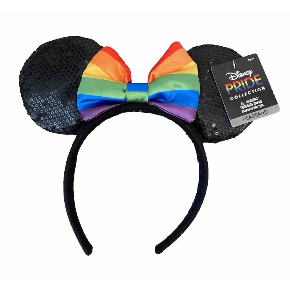 Disney Pride Collection Headband Mickey Mouse Ears Adult NWTS